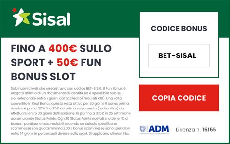 sisal bonus benvenuto|Bonus e Promozioni per le scommesse sportive online .